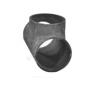 Тройник сталь равнопроходной Дн 45х2,5 (Ду 40) бесшовный под приварку ГОСТ 17376-2001