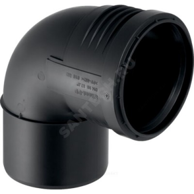 Отвод PP-MD бесшумный Silent-PP Дн 110х87,5гр б/нап в/к Geberit 390.524.14.1