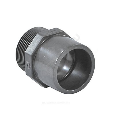 Ниппель НПВХ под клеевое соед переходной Дн 90/75х2" Ру10 НР Агригазполимер 206-063