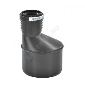 Переход PP-MD эксцентрический бесшумный Silent-PP Дн 110х50 б/нап в/к Geberit 390.572.14.1