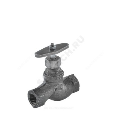 Клапан запорный чугун 15кч18п Ду 25 Ру16 Тмакс=225 оС ВР с маховиком Китай .