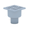 Трап нерегулируемый с гидрозатвором Дн 50 с пластиковой решёткой 100х100мм вертикальный выпуск АНИ Пласт TA5204 Трап нерегулируемый с гидрозатвором Дн 50 с пластиковой решёткой 100х100мм вертикальный выпуск АНИ Пласт TA5204