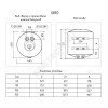Водонагреватель электрический накопительный 80 л 1,5 кВт GIRO 80 THERMEX ЭдЭБ00639