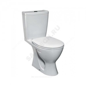Унитаз-компакт Океан Джуниор белый нижний подвод горизонт/выпуск 2/реж дюропласт Ideal Standard W904401
