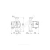 Насос циркуляционный с мокрым ротором UPS 25-120 PN10 1х230В/50 Гц Grundfos 52588336