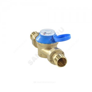 Счётчик х/в крыльчатый одноструйный Ду 25 Ру16 50С L=160мм резьба В/К ОСВХ Декаст 74-25-01