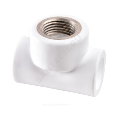 Тройник PP-R комбинированный белый ВР Дн 32х1" PRO VALFEX 10127032-PRO