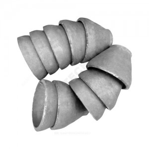 Переход сталь оц концентрический Дн 57х3,0-32х2,0 (Ду 50х25) бесшовный ГОСТ 17378-2001 КАЗ