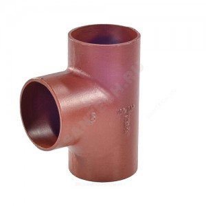 Тройник чугун SML Ду 100х100х88гр б/растр Тройник чугун SML Ду 100х100х88гр б/растр