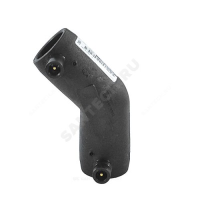 Отвод электросварной ПЭ100 SDR11 Дн 63х45гр Ру16 EUROSTANDARD 2116160063