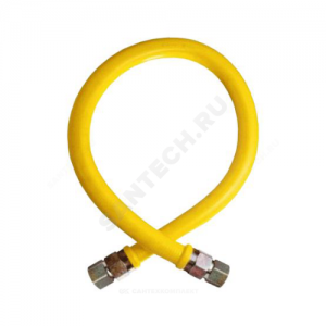 Подводка гибкая для газа ПВХ армированная 1/2" г-ш L=0,6 м Tuboflex