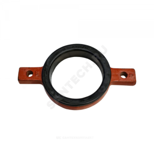 Кольцо опорное чугун SML Ду 100 с гальванизированной резиной Кольцо опорное чугун SML Ду 100 с гальванизированной резиной