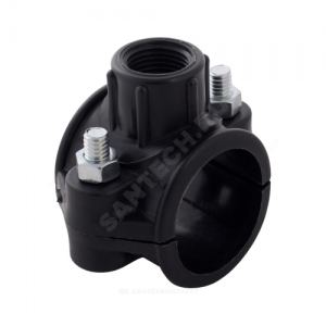 Седелка ПЭ ВР Дн 63х1/2" Ру16 с резьбовым выходом RTP (РосТурПласт) 11584