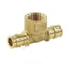 Тройник для PE-X латунь Дн 20х1/2"х20 ВР РОС