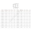 Муфта PP-R переходная белая внутр/наруж пайка Дн 50х32 VALFEX 10005032