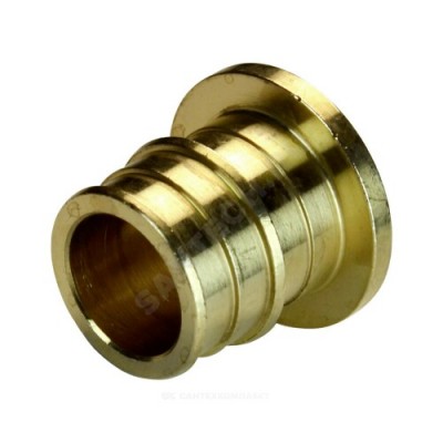 Заглушка для PE-X латунь Дн 20 РОС