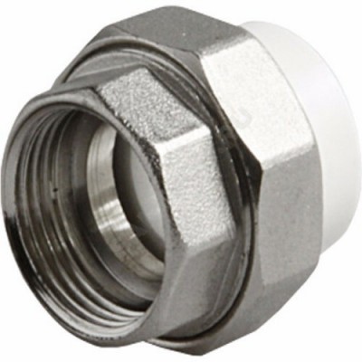 Муфта PP-R комбинированная разъемная серая ВР Дн 32х3/4" VALFEX 10155220Г