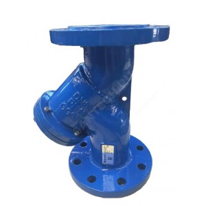 Фильтр магнитный Y-образный чугун Ду 100 Ру16 Тмакс=300 oC фл со сливной пробкой Benarmo