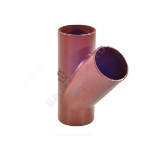 Тройник чугун SML Ду 100х50х45гр б/растр Тройник чугун SML Ду 100х50х45гр б/растр