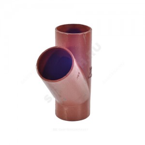 Тройник чугун SML Ду 100х50х45гр б/растр Тройник чугун SML Ду 100х50х45гр б/растр