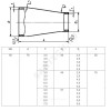 Переход сталь концентрический Дн 133х5,0-57х3,0 (Ду 125х50) бесшовный ГОСТ 17378-2001 РБ