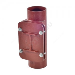 Ревизия чугун SML Ду 100 с прямоугольной крышкой б/растр Ревизия чугун SML Ду 100 с прямоугольной крышкой б/растр