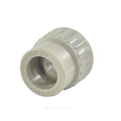 Муфта PP-R комбинированная серая ВР Дн 25х3/4" VALFEX 10129025Г