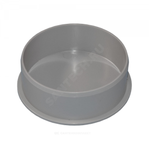 Заглушка НПВХ серая Дн 110 б/нап 2380048 Заглушка НПВХ серая Дн 110 б/нап 2380048