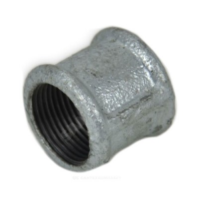 Муфта прямая чугун оц Ду 50 (2") ВР Fittex