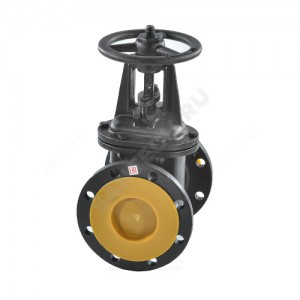 Задвижка чугун 30ч6бр Ду 100 Ру10 фл Китай