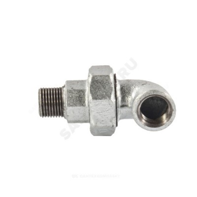 Соединитель угловой чугун оц Ду 32 (1 1/4") ВР/НР Fittex PLUS