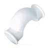 Скоба PP-R белая внутренняя пайка Дн 32 обводная с муфтами VALFEX 10170032