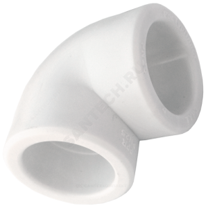 Угольник PP-R белый внутренняя пайка Дн 32х90гр RTP (РосТурПласт) 10832