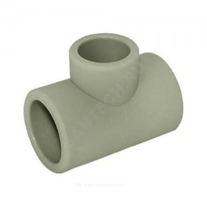 Тройник PP-R переходной серый внутренняя пайка Дн 25х20х25 VALFEX 10252025Г