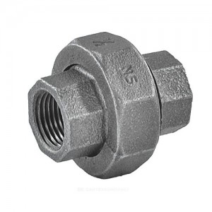 Соединитель прямой американка чугун Ду 40 (1 1/2") ВР/ВР Fittex PLUS