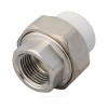 Муфта PP-R комбинированная разъемная белая ВР Дн 32х3/4" VALFEX 10155220