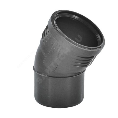 Отвод PP-MD бесшумный Silent-PP Дн 50х30гр б/нап в/к Geberit 390.221.14.1