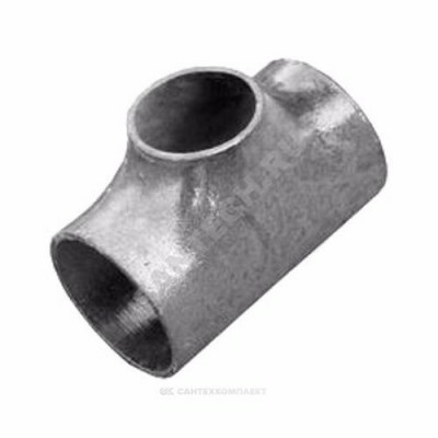 Тройник сталь оц равнопроходной Дн 48,3х2,6 (Ду 40) под приварку Китай