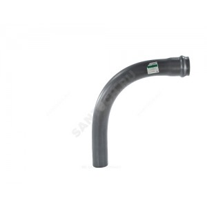 Отвод НПВХ серый SDR26 Дн 110х90гр Ру10 раструбный напорный в/к 2181049