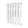 Радиатор биметаллический BM 500/78 S19 6 секций Qну=720 Вт RAL 9016 (белый) Benarmo
