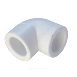 Угольник PP-R белый внутренняя пайка Дн 20х90гр RTP (РосТурПласт) 10830