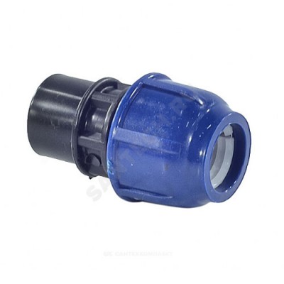 Муфта компрессионная ПЭ ВР Дн 40х1 1/4" Ру16 RTP (РосТурПласт) 11492