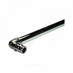 Угольник для подключения радиатора латунь Дн 16х15 L=250мм РОС Угольник для подключения радиатора латунь Дн 16х15 L=250мм РОС