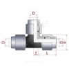 Тройник компрессионный ПЭ Дн 20 ТПК-АКВА 50050020
