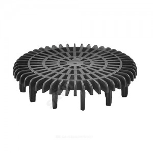 Листвоуловитель плоский Дн 110 к трапам для балконов и террас HL HL181 Листвоуловитель плоский Дн 110 к трапам для балконов и террас HL HL181