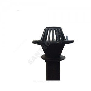 Воронка водосточная чугун ВУ100 Ду 100 в сборе