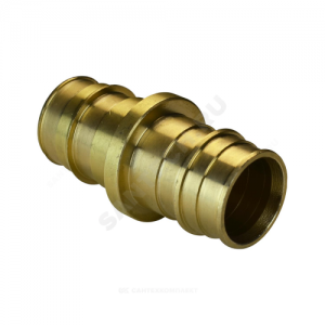 Муфта для PE-X латунь Дн 25 РОС Муфта для PE-X латунь Дн 25 РОС