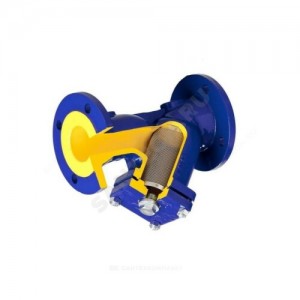 Фильтр магнитный сетчатый Y-образный чугун Ду 200 Ру16 Тмакс=300 oC фл 821А со сливной пробкой Zetkama 821A200C63