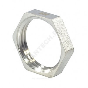 Контргайка латунь никель Ду 20 (3/4") ВР