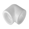 Угольник PP-R белый внутренняя пайка Дн 50х90гр VALFEX 10108050 Угольник PP-R белый внутренняя пайка Дн 50х90гр VALFEX 10108050